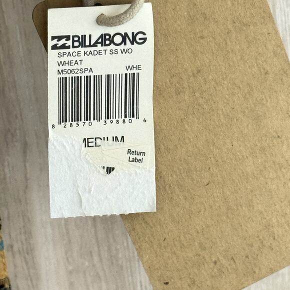 BILLABONG Shirt Men's Medium Short Sleeve Hawaiian Down Aztec Tribal Western - Picture 8 of 12